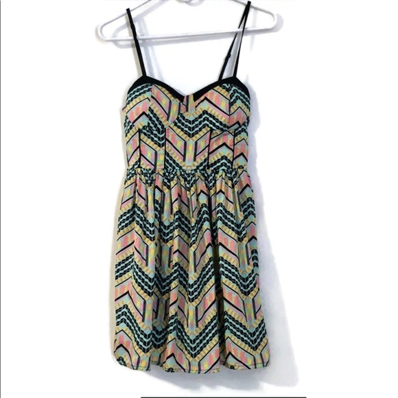 American Rag Corset Bodice Summer Dress - Picture 1 of 9